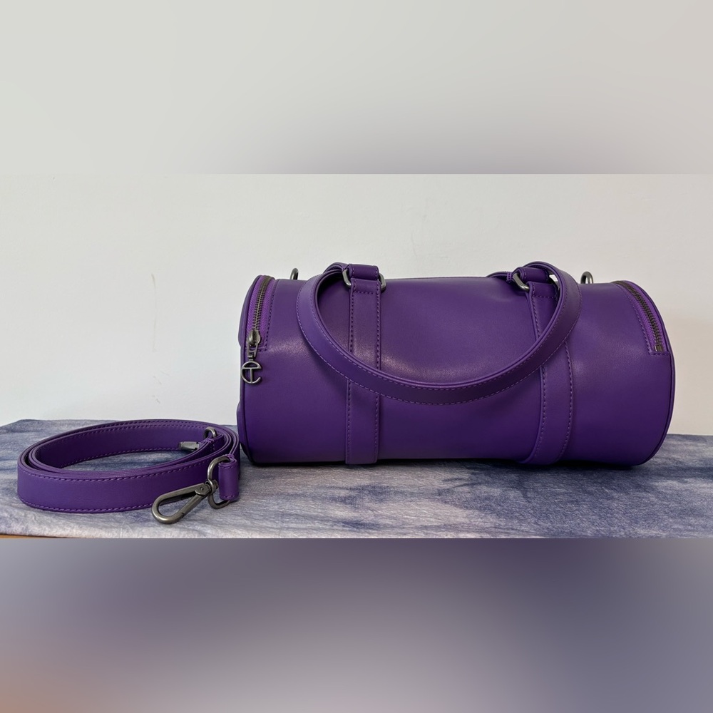Medium Telfar Duffle in Grape
